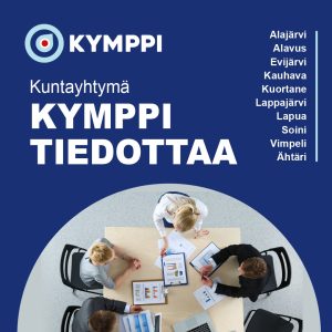 Mainoskuva Kuntayhtymä Kympin tiedottamisesta