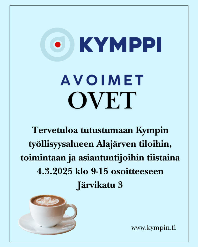 avoimet ovet Alajärvi